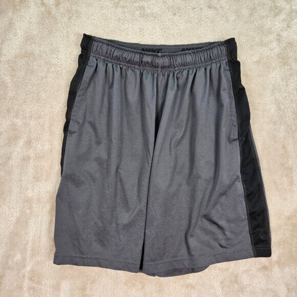 Nike Dri-Fit Shorts Stretch Waist Drawstring Pockets Athletic Gym Men's Size M - Picture 1 of 12